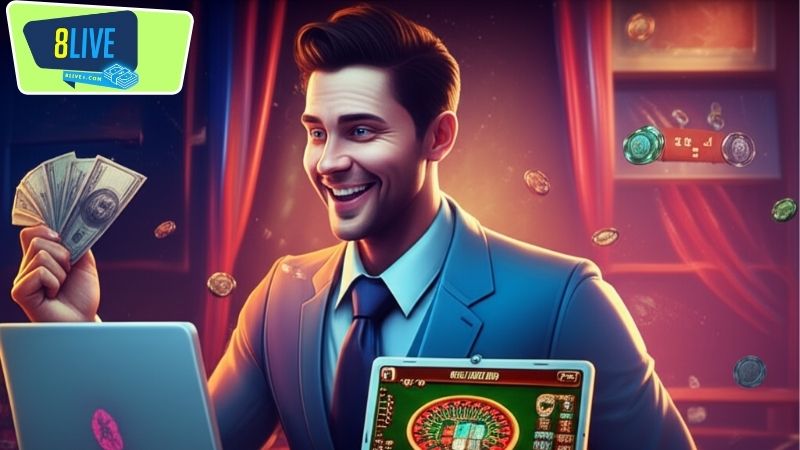 Các hình thức rút tiền 8live thông dụng hay được sử dụng